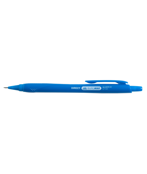 Creion mecanic DIRECT, 0,7 mm, albastru, BUROMAX